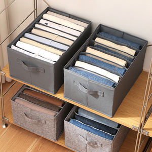 ถุงเก็บเสื้อผ้าขนาดใหญ่ 7/9 ช่อง กล่องเก็บเสื้อผ้าแบบเปิด พร้อมหูหิ้ว - Product Image 2