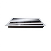 Diffuseur linéaire HVAC en aluminium pour ventilation