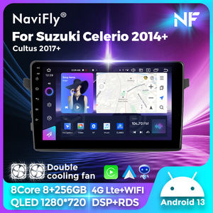 Navifly วิทยุติดรถยนต์หน้าจอสัมผัสระบบแอนดรอยด์4glte + WIFI สำหรับ <span class=keywords><strong>Suzuki</strong></span> <span class=keywords><strong>celerio</strong></span> 2014 + Cultus 2017 + รองรับ Rds - Product Image 2