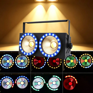 Projecteur LED à deux yeux à indice de rendu des couleurs élevé avec contrôle sonore, effet COB <span class=keywords><strong>Blinder</strong></span> pour scène, DJ, fête, mariage - Product Image 3