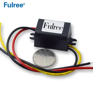 Fulree Super Kleine 12 V 24 V naar 3.3 V 3.7 V 4.2 V 5 V 6 V 7.5 V 9 V 5A Auto Power Converter Module DC-DC Buck