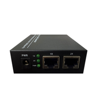 Gigabit Ethernet Fiber Optical Media Converter 2x10/100/1000Base-T & 2 X 1000Base-Fx , Single Fiber SFP SC