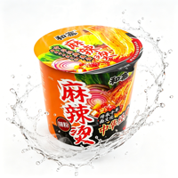 OEM Instant Low-Fat Hot Spicy Sweet Potato Vermicelli Noodles Packets 85g Cups 36/Carton EASY FAST COOK Room Temperature Storage