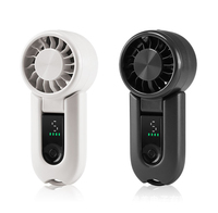 Ventilateur portable USB rechargeable, mini-ventilateur de refroidissement à suspendre au cou, ventilateur de voyage pour cadeaux promotionnels en extérieur