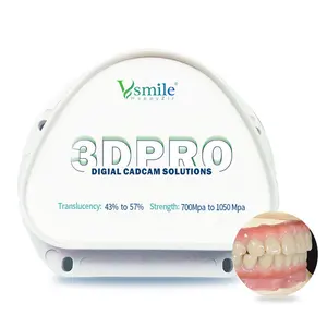 Cad cam roland sistemi bloque diş de circonita diş everstick taç ve köprü Pro zirkon diş blokları