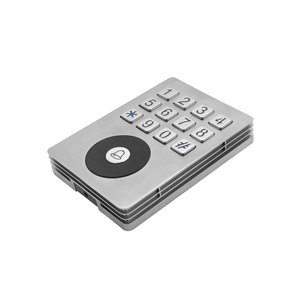 Lector de Tarjetas de Proximidad RFID VOLTNEXUS con Carcasa de Aleación de Zinc, 13.56MHz, ISO 14443A/B, WG26 34, Compatible con Controlador C3, Control de Acceso - Product Image 1