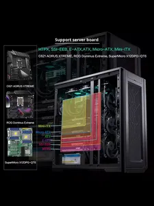 PHANTEKS Windrunner enthoo Pro ATX เซิร์ฟเวอร์620PC เวิร์กสเตชันระดับเต็มรูปแบบบริการระดับองค์กร NAS แชสซีพร้อมพัดลม - Product Image 2
