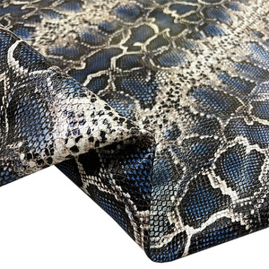 Cổ Điển Đá Quý Màu Xanh Da Bò In Nổi Mô Hình <span class=keywords><strong>Python</strong></span> Lớp Trên Da Chính Hãng Cho Hành Lý Và Giày Của Phụ Nữ - Product Image 3