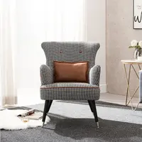 オフィスリビングルームソファレジャーシングルアームチェアを読むための工場供給完璧な品質の椅子ホテル用