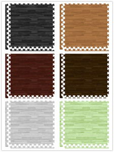 Bán Buôn OEM Chất Lượng Cao 60*60 Cm Eva Câu Đố Tầng Mat Hạt Gỗ Bọt Gạch Lát Sàn Lồng Vào Nhau Mat - Product Image 3