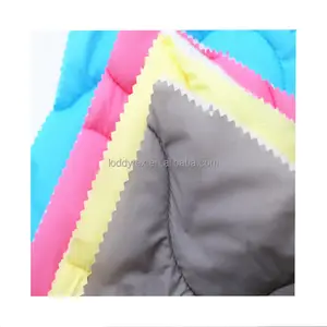 Loddytex Hot sell Nylon polyester recycled waterproof synthetic quilting quilted filling fabric for down jacket