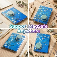Étui magnétique personnalisé avec impression UV pour Kindle Basic 2024 2022 11e génération, coque arrière MagSafe Anywhere Alignment, vente en gros d'usine