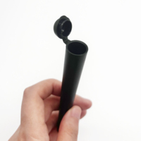 Tube conique personnalisé 120mm king size Pop Top emballage de cône de tube en plastique marque de logo personnalisé
