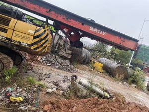 Plataforma de Perforación Rotatoria SANY SR 280 Usada de Alta Calidad con Bomba, Profundidad Máxima de 200 m y Diámetro de 200 mm, Precio de Venta en Dubái - Product Image 2