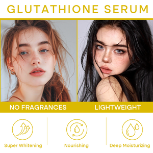 Sérum éclaircissant <span class=keywords><strong>anti</strong></span>-taches Gluta Max Concentré à marque privée avec L-Glutathion, blanchissant et illuminateur, 120 ml - Product Image 4