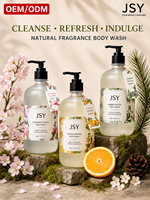 OEM ODM Marque Privée 500ml Gel Douche Parfumé Naturel Fleur Épanouieuse Agrumes Orange Bois d'Ambre Hydratant pour Tous Types de Peau