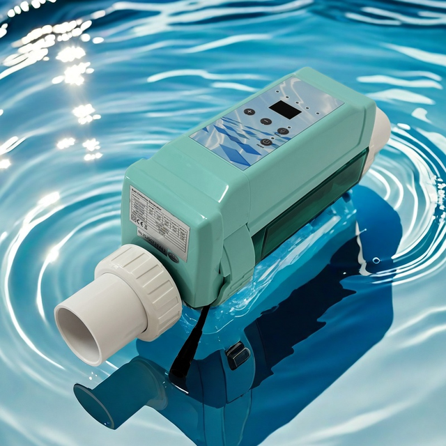 High Power  Salt Chlorinator Pool Water Treatment Chemical-Free Eco-Friendly 100V-240V Universal Voltage for Outdoor Pools/Spa