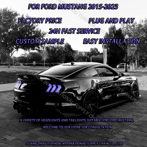 Assemblage de Feux Arrière RGB pour Voiture pour <span class=keywords><strong>Ford</strong></span> <span class=keywords><strong>Mustang</strong></span> 2015-2023 avec Clignotant Séquentiel, Feux Arrière <span class=keywords><strong>Mustang</strong></span> de 6e Génération 15-23 - Product Image 5