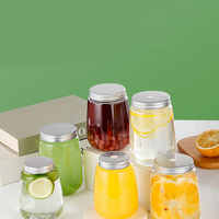 Bouteilles en plastique transparentes de 8 oz de qualité supérieure, personnalisées, vides, sécurisées et scellées pour la consommation