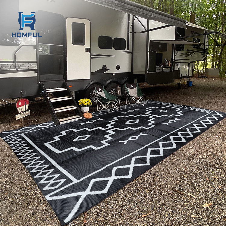 HOMFUL, лидер продаж, водонепроницаемый коврик для домов на колесах, полипропиленовые коврики, ковер для внутреннего дворика, для путешествий на колесах