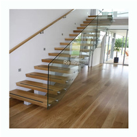 Reilbu riser ouvert escalier intérieur et extérieur acier simple limon