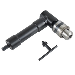 90 Degree Right Angle Drill Adapter With Metal Chuck For Power Tools Extension Accessory - Product Image 1
