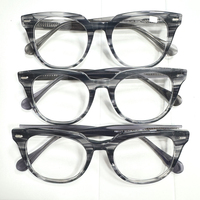 Monture de lunettes rétro en acétate épais, monture audacieuse à bordure large, fabriquée à la main, durable, pour hommes, femmes, unisexe, usage quotidien