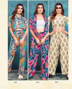 Premium Viscose Maslin Coord Set para la Oficina y el Hogar disponible a un precio asequible - Product Image 6