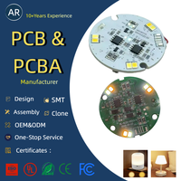 Ensemble de circuit imprimé (PCB) pour lampe à détecteur de mouvement PIR intelligent avec soudure SMT de précision, protection du circuit, certification FCC/CE, contrôle qualité