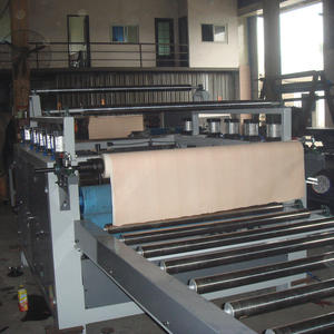 Máquina laminadora de película Placa de acero Película de polímero Máquina pegadora de revestimiento de pegamento plano para línea de laminación HPL de Pvc Pet - Product Image 3