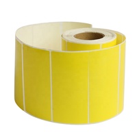 Cinta de Etiquetas de Código de Barras Compatible de 100*100 MM, Rollo de Etiquetas Adhesivas Personalizadas con Logotipo para Impresora ZEBRA/TSC/Canon/Epson
