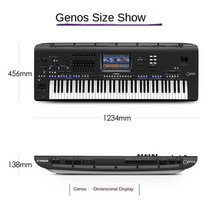 Piano droit professionnel 88 touches pour scène Genos, clavier MIDI Orchestrateur en pin coréen, 88 touches complètes - Product Image 3