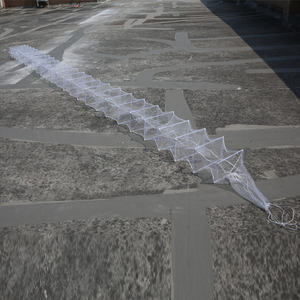 Filet de pêche, Cage à crevettes, Pot à crabe, haute qualité, 9.2m, piège à écrevisse, canna, 8 pieds, jet à la main, filet de pêche, 12 pieds - Product Image 2