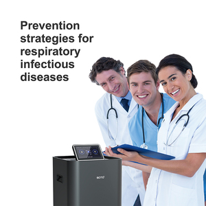 Purificateur d'<span class=keywords><strong>air</strong></span> électrostatique SOTO YM de haute qualité avec filtre HEPA, filtre à charbon, LED UV, contrôlé par application, élimine les odeurs et le formaldéhyde, pour la maison et le bureau - Product Image 2