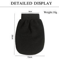 Gants de Bain Exfoliants Personnalisés en Gros, Gants de Hammam Double Face pour Gommer les Peaux Mortes