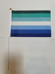 ธงโพลีเอสเตอร์ LGBTQ ขนาด 14*21 ซม. ธงมินิ LGBT แบบถือมือ พร้อมเสา ธงแสดงความภาคภูมิใจของคนเกย์และคนข้ามเพศ - Product Image 6