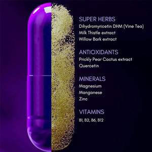 แคปซูลบรรเทาอาการเมาค้างยี่ห้อส่วนตัว อาหารเสริมแก้แฮงค์แบบไม่ต้องผสมน้ำ ยาแก้แฮงค์แบบไม่ต้องผสมน้ำ - Product Image 3