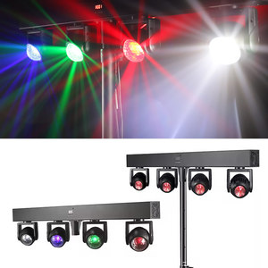 Portable RGBW Disco Moving Bar Beam Wash Double Side LED Moving Head <strong>Gigbar</strong> DJ Lighting DMX512 Control Sound-Activated Auto IP33 - Product Image 2