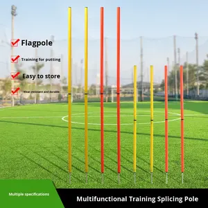 Banderín de Esquina de Fútbol y Poste Marcador de Entrenamiento de Baloncesto de Material PP Amarillo/Naranja para Uso en Exteriores, Venta al por Mayor - Product Image 2