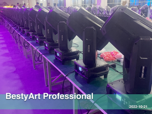 ไฟส่องเคลื่อนที่ระดับมืออาชีพ BAM260 Advanced Event Solution Beam 260W พร้อมหลอดไฟ MSD260W R9 - Product Image 4