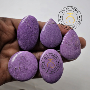 Lote al por mayor de cabujones de purpurita STICHTITE por peso con diferentes formas y tamaños, utilizados para la fabricación de joyas, piedra de Stichtite - Product Image 1