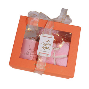 Custom Holiday Gift Sets Mailing Packaging Boxes Printing Corrugated Lid Paper Shipping Mailer Box cosmetic box packaging