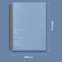 LABON B5 carnet à couverture rigide personnalisé en papier de Sublimation à liaison spirale