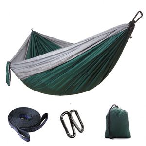 Foldable Sleep Adjustable Portable Double Garden Swing <b>Hammock</b> Chair With Hanging Kit - Product Image 4