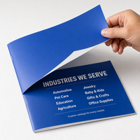 Service d'impression économique de catalogues, brochures et flyers A5 personnalisés avec logo, en papier cartonné couché et papier kraft, Jiangsu