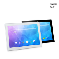 Panel PC Layar Sentuh 12.1 Inci 1920x1200 RK3566 Android 11/13 Komputer All-in-One Tampilan Digital Signage