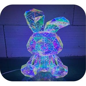 LUZ LED RABBIT 100 LED BLANCO FRÍO 21X21.5 H. 41CM - Product Image 1