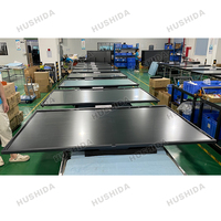 Harga Terjangkau 55 65 75 86 100 Inch Layar LCD Interaktif Papan Tulis Pintar 20 Titik Layar Sentuh Interaktif Inframerah Whiteboard