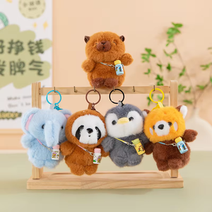 Venta al por Mayor de Llaveros de Peluche de Animales Pequeños y Accesorios para Bolsos en Varios Estilos, Accesorios de Peluche para Bolsos - Product Image 1