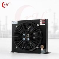 Refroidisseur d'huile à air pour excavatrice, boîtier en fonte, haut débit, ventilateur 220V, 100L, haute performance industrielle, haute qualité, durable